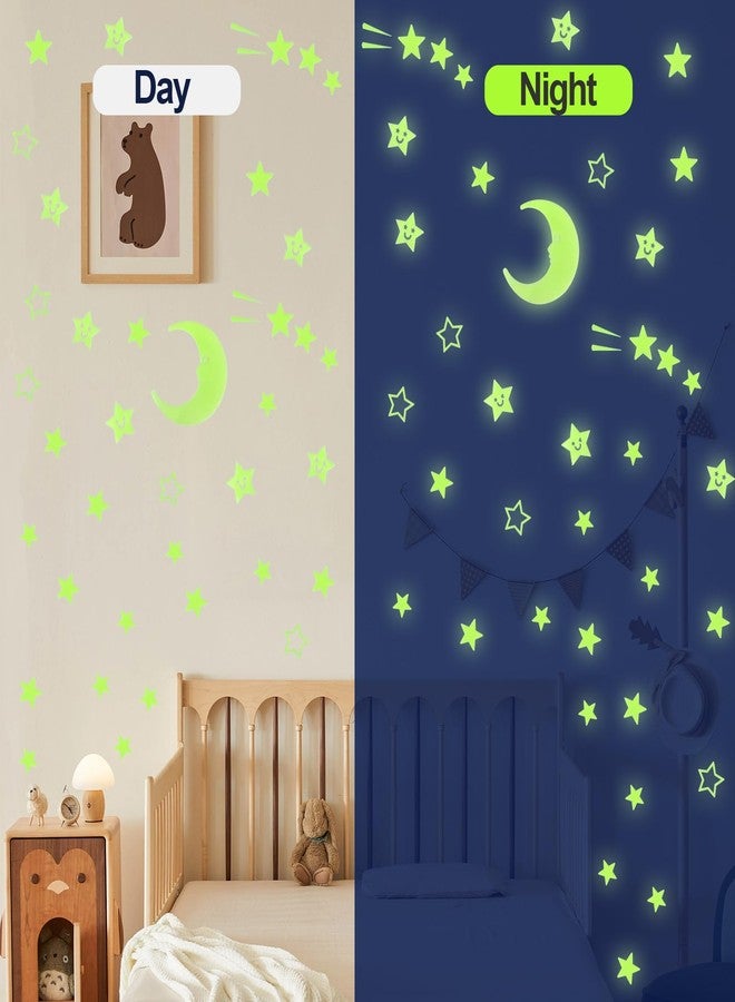 Casleevf Valentines Day Gifts for Kids Stars - Glow in The Dark Stars Stickers for Ceiling Valentines Birthday for Kids Teen Boys Toddler Adults Room Decor Christmas Stocking Stuffers for Kids - Image 4